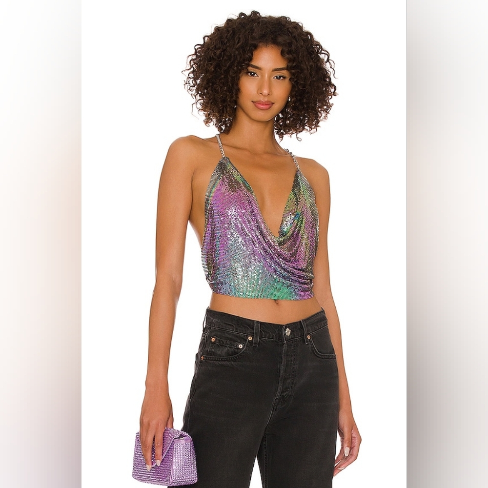 NWOT Revolve Kenny Top in Iridescent
